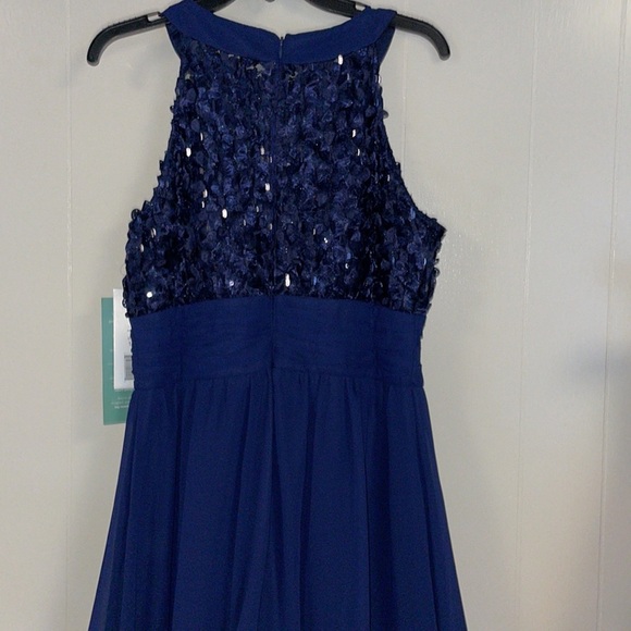 Scarlett High / Low Maxi Sequins Dress Sz 12 - Picture 5 of 7